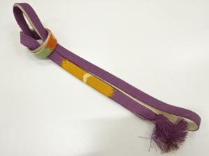 未使用品　正絹　手組帯締め